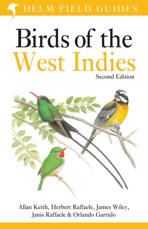 Birds of West Indies, kenttäversio - Raffaele ym. 2nd edition 2020